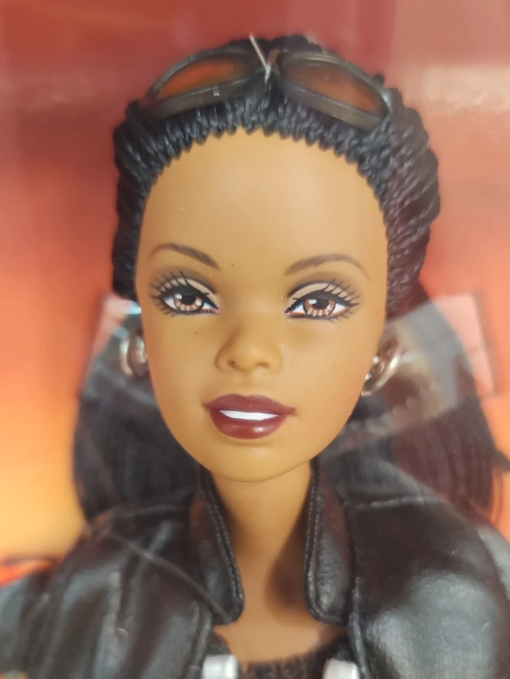 Harley Davidson Barbie Doll Black Leather Biker Outfit Mattel 2001 NRFB